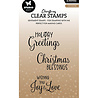 Studio Light Christmas Essentials Clear Stamps Joy & Love (SL-ES-STAMP852) Studio Light Christmas Essentials Clear Stamps Joy & Love (SL-ES-STAMP852)