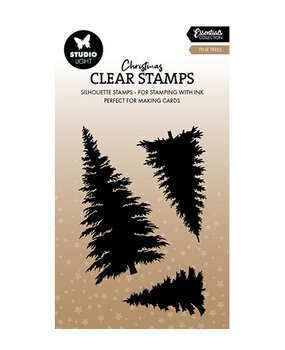 Studio Light Christmas Essentials Clear Stamps Pine Trees (SL-ES-STAMP853) Studio Light Christmas Essentials Clear Stamps Pine Trees (SL-ES-STAMP853)