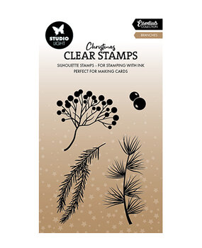 Studio Light Christmas Essentials Clear Stamps Branches (SL-ES-STAMP854) Studio Light Christmas Essentials Clear Stamps Branches (SL-ES-STAMP854)