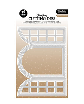 Studio Light Christmas Essentials Snijmal Window Folding Card (SL-ES-CD1019) Studio Light Christmas Essentials Snijmal Window Folding Card (SL-ES-CD1019)