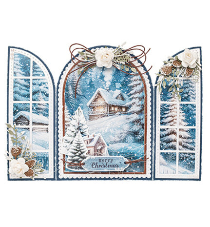 Studio Light Christmas Essentials Snijmal Window Folding Card (SL-ES-CD1019) Studio Light Christmas Essentials Snijmal Window Folding Card (SL-ES-CD1019)