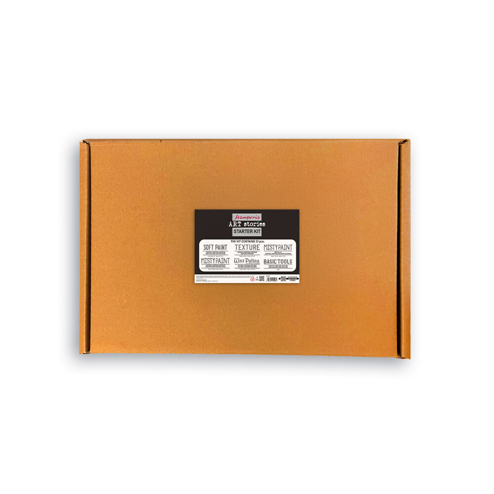 Stamperia Art Stories Starter Kit (33pcs) (ASTX06)