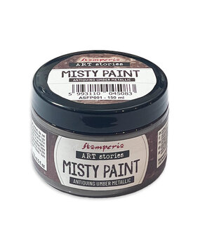 Stamperia Art Stories Misty Paint Metallic Antiquing Umber (ASFP001)