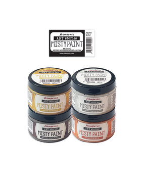 Stamperia Art Stories Misty Paint Metallic Selection (4pcs) (ASTX03) Stamperia Art Stories Misty Paint Metallic Selection (4pcs) (ASTX03)