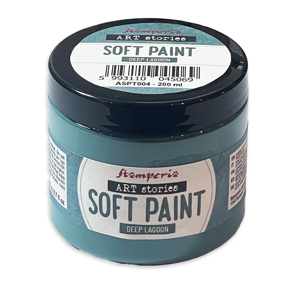 Stamperia Art Stories Soft Paint Deep Lagoon (ASPT004)
