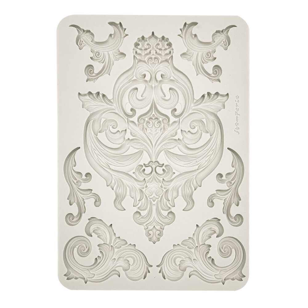 Stamperia Art Stories A4 Silicon Mould Frieze and Corners (KACMA404) Stamperia Art Stories A4 Silicon Mould Frieze and Corners (KACMA404)