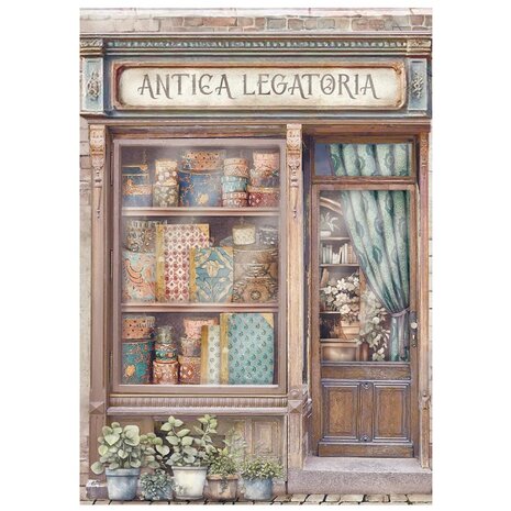 Stamperia Venice City of Art A6 Rice Paper Backgrounds (DFSAK6042) Stamperia Venice City of Art A6 Rice Paper Backgrounds (DFSAK6042)