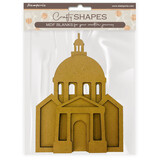 Stamperia Venice City of Art MDF Crafty Shapes Blanks Basilica (KLSM55)