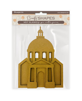 Stamperia Venice City of Art MDF Crafty Shapes Blanks Basilica (KLSM55)