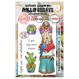 AALL and Create Clear Stamp Set A7 Frida Dee (AALL-TP-1276)