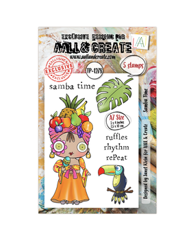 AALL and Create Clear Stamp Set A7 Samba Time (AALL-TP-1278) AALL and Create Clear Stamp Set A7 Samba Time (AALL-TP-1278)