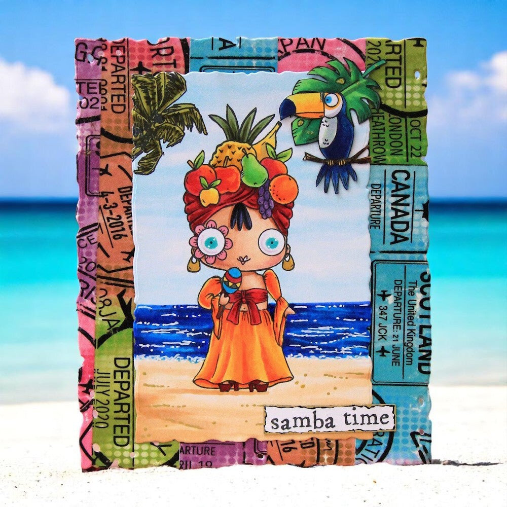 AALL and Create Clear Stamp Set A7 Samba Time (AALL-TP-1278) AALL and Create Clear Stamp Set A7 Samba Time (AALL-TP-1278)