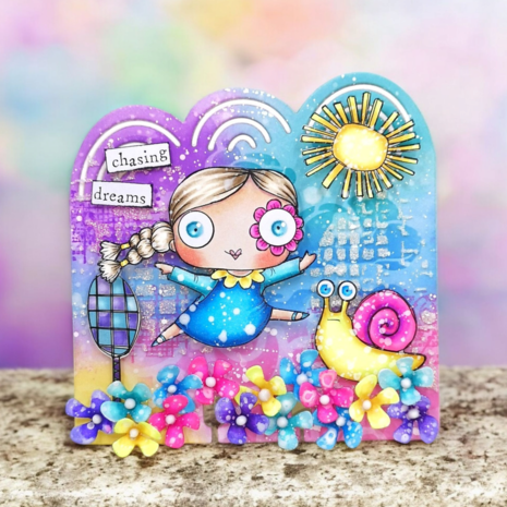 AALL and Create Clear Stamp Set A7 Cartwheel Hearts (AALL-TP-1281) AALL and Create Clear Stamp Set A7 Cartwheel Hearts (AALL-TP-1281)