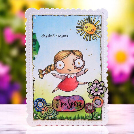 AALL and Create Clear Stamp Set A7 Cartwheel Hearts (AALL-TP-1281) AALL and Create Clear Stamp Set A7 Cartwheel Hearts (AALL-TP-1281)