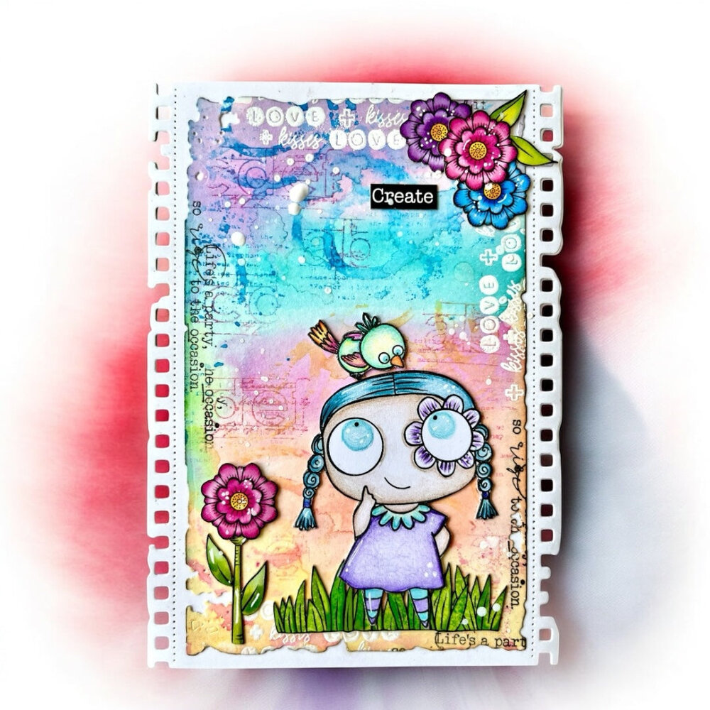 AALL and Create Clear Stamp Set A7 Happiness Is (AALL-TP-1283) AALL and Create Clear Stamp Set A7 Happiness Is (AALL-TP-1283)