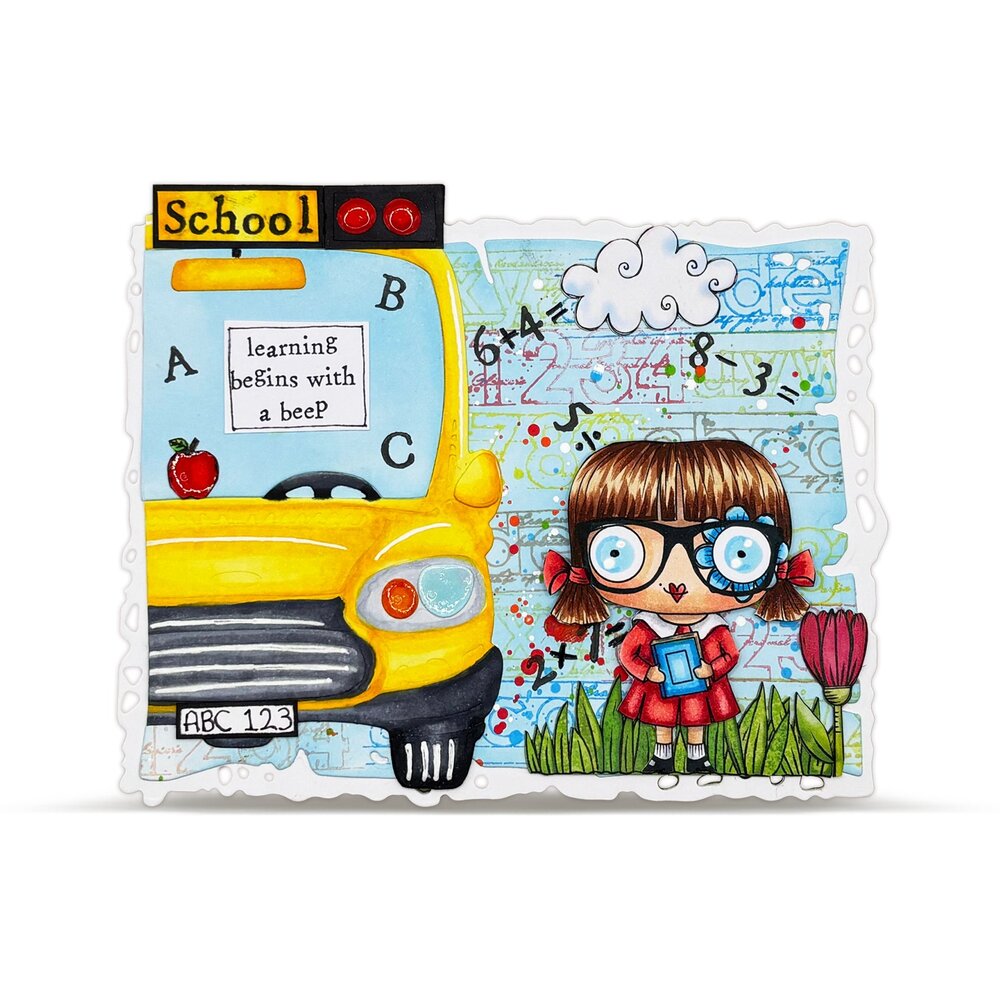 AALL and Create Clear Stamp Set A7 School Daze (AALL-TP-1287) AALL and Create Clear Stamp Set A7 School Daze (AALL-TP-1287)