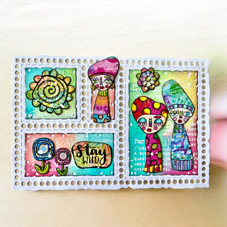 AALL and Create Ephemera Die-cuts Bohemians (AALL-EP-091)