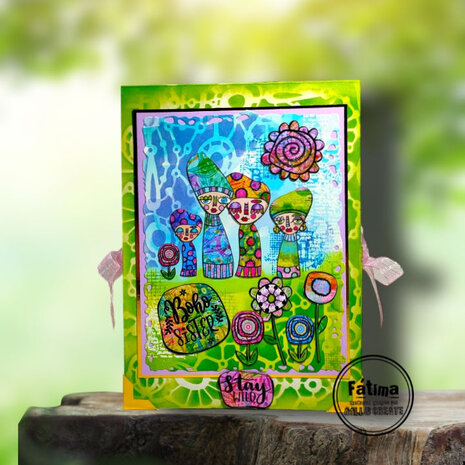 AALL and Create Ephemera Die-cuts Bohemians (AALL-EP-091)