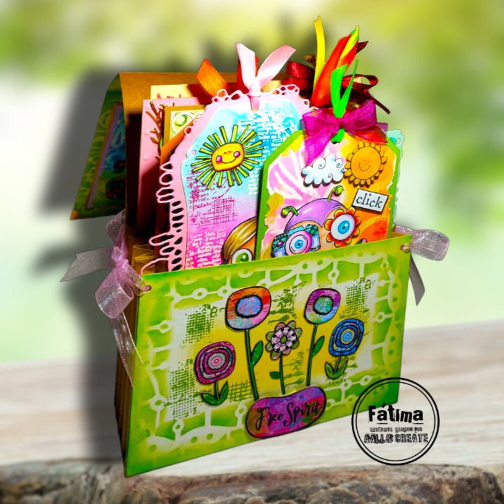 AALL and Create Ephemera Die-cuts Bohemians (AALL-EP-091)