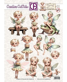 Creatief Art Forest Fairies 01 Stansvel (CCO-019) Creatief Art Forest Fairies 01 Stansvel (CCO-019)