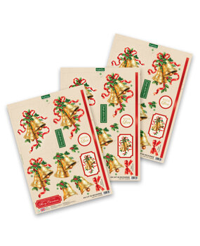 Katy Sue 3D Die-Cut Decoupage Jingle Bells (11-DCD730) Katy Sue 3D Die-Cut Decoupage Jingle Bells (11-DCD730)