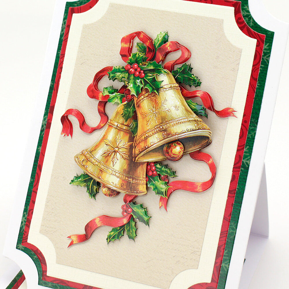 Katy Sue 3D Die-Cut Decoupage Jingle Bells (11-DCD730) Katy Sue 3D Die-Cut Decoupage Jingle Bells (11-DCD730)