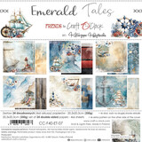 Craft O'Clock Emerald Tales 8x8 Inch Paper Set (CC-F40-ET-07)
