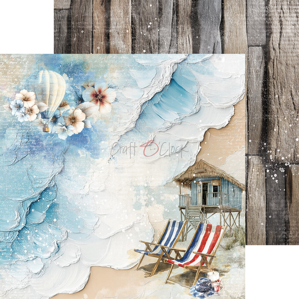 Craft O'Clock Emerald Tales 8x8 Inch Paper Set (CC-F40-ET-07) Craft O'Clock Emerald Tales 8x8 Inch Paper Set (CC-F40-ET-07)