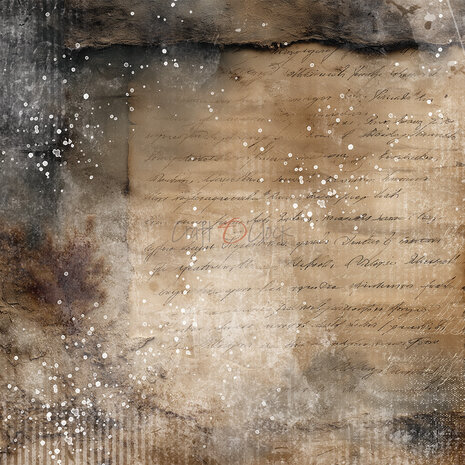 Craft O'Clock Emerald Tales 8x8 Inch Basic Papers Set (CC-F40-ET-08)