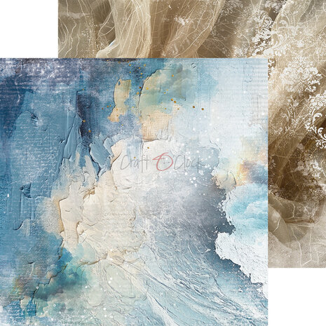 Craft O'Clock Emerald Tales 8x8 Inch Basic Papers Set (CC-F40-ET-08)