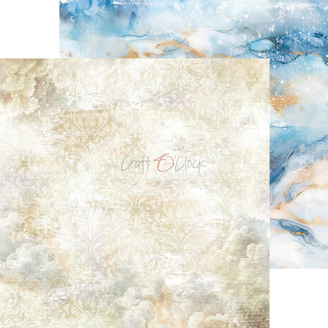 Craft O'Clock Emerald Tales 8x8 Inch Basic Papers Set (CC-F40-ET-08)