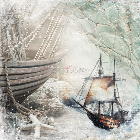 Craft O'Clock Emerald Tales 6x6 Inch Paper Set (CC-F40-ET-10) Craft O'Clock Emerald Tales 6x6 Inch Paper Set (CC-F40-ET-10)