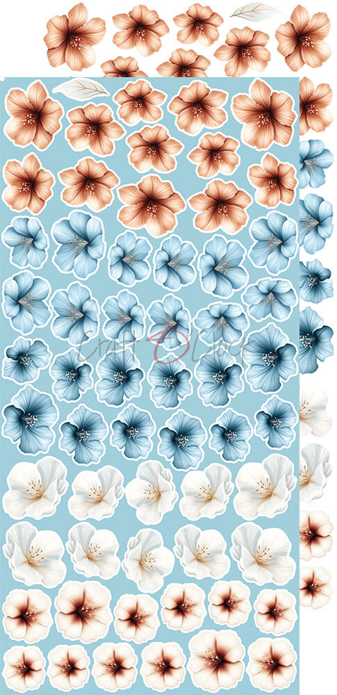 Craft O'Clock Emerald Tales Extras Set Flowers (CC-F40-ET-11)