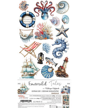 Craft O'Clock Emerald Tales Extras Set Emerald (CC-F40-ET-12) Craft O'Clock Emerald Tales Extras Set Emerald (CC-F40-ET-12)