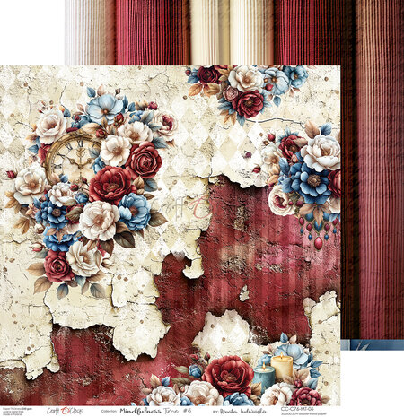 Craft O'Clock Mindfulness Time 12x12 Inch Paper Set (CC-C76-MT-00)