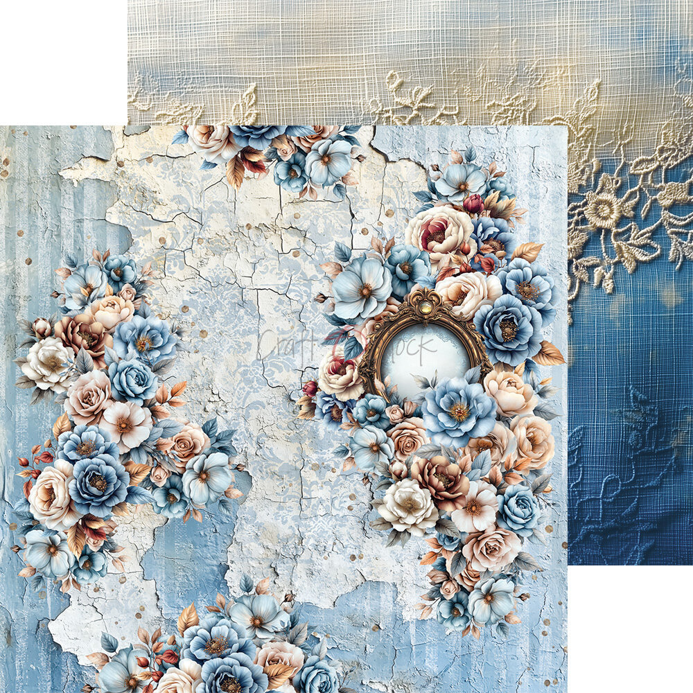 Craft O'Clock Mindfulness Time 8x8 Inch Paper Set (CC-C76-MT-07)