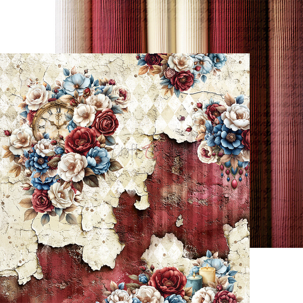 Craft O'Clock Mindfulness Time 8x8 Inch Paper Set (CC-C76-MT-07)