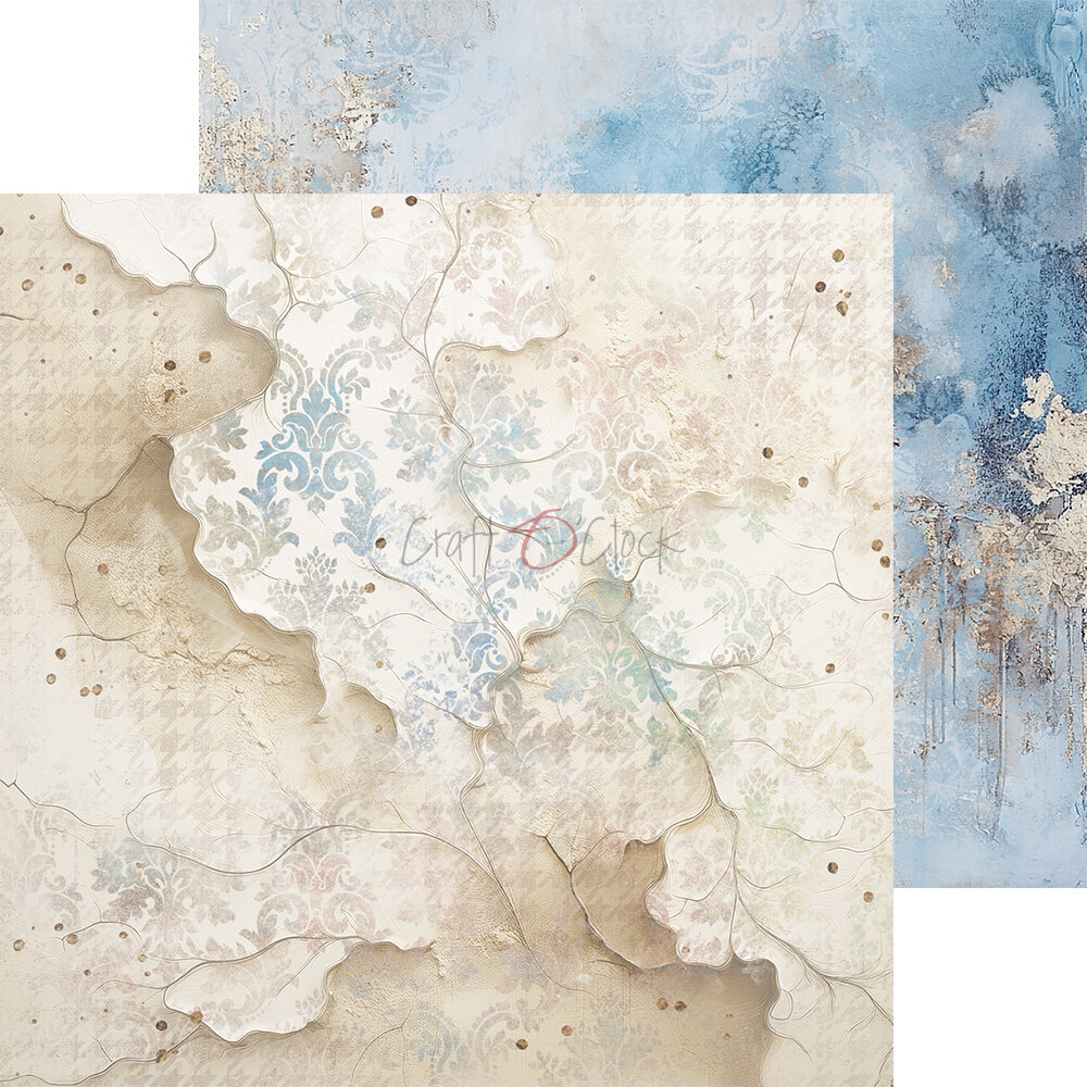 Craft O'Clock Mindfulness Time 8x8 Inch Basic Papers Set (CC-C76-MT-08)