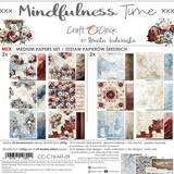 Craft O'Clock Mindfulness Time 8x8 Inch Medium Papers Set (CC-C76-MT-09)