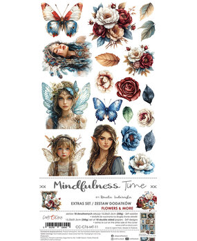 Craft O'Clock Mindfulness Time Extras Set Flowers (CC-C76-MT-11) Craft O'Clock Mindfulness Time Extras Set Flowers (CC-C76-MT-11)