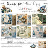 Craft O'Clock Summer Adventures 12x12 Inch Paper Set (CC-C77-SAS-00)