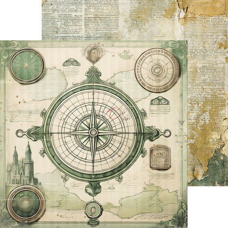 Craft O'Clock Summer Adventures 8x8 Inch Paper Set (CC-C77-SAS-07) Craft O'Clock Summer Adventures 8x8 Inch Paper Set (CC-C77-SAS-07)