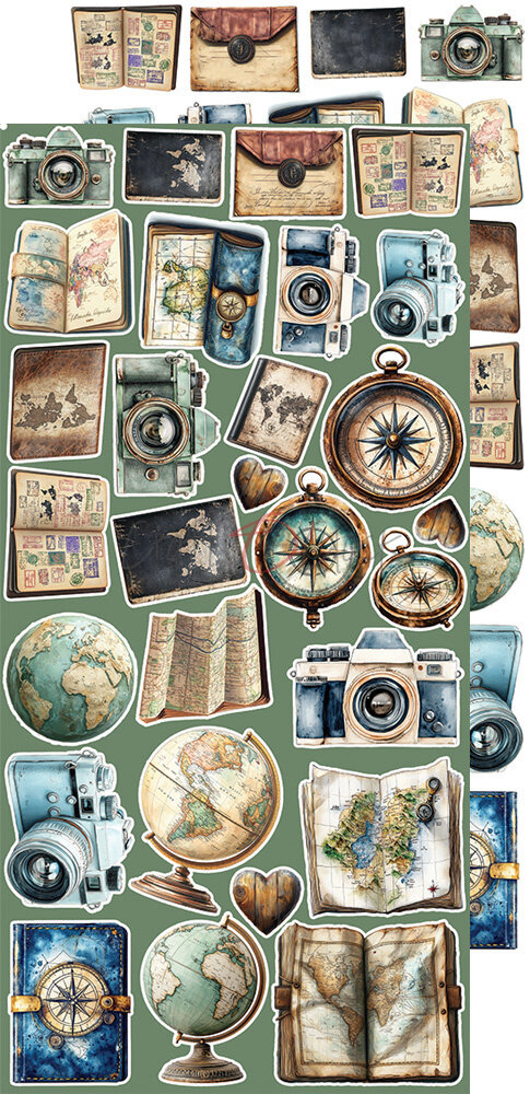 Craft O'Clock Summer Adventures Extras Set Trip & Adventure (CC-C77-SAS-12) Craft O'Clock Summer Adventures Extras Set Trip & Adventure (CC-C77-SAS-12)