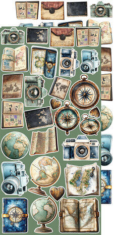 Craft O'Clock Summer Adventures Extras Set Trip & Adventure (CC-C77-SAS-12) Craft O'Clock Summer Adventures Extras Set Trip & Adventure (CC-C77-SAS-12)