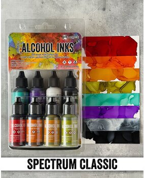 Ranger Tim Holtz Alcohol Ink 8 Pack Kit Spectrum Classic (TAK90731) Ranger Tim Holtz Alcohol Ink 8 Pack Kit Spectrum Classic (TAK90731)