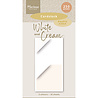 Marianne Design White & Cream 15x30cm Cardstock (PK9211) Marianne Design White & Cream 15x30cm Cardstock (PK9211)