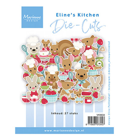 Marianne Design Die-cuts Eline's Kitchen (VK9634)