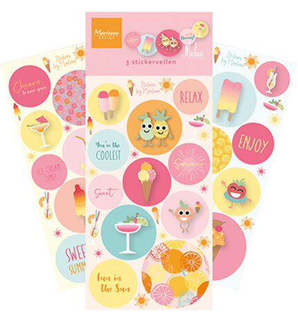 Marianne Design Fresh Lemonade Stickers (CA3206)