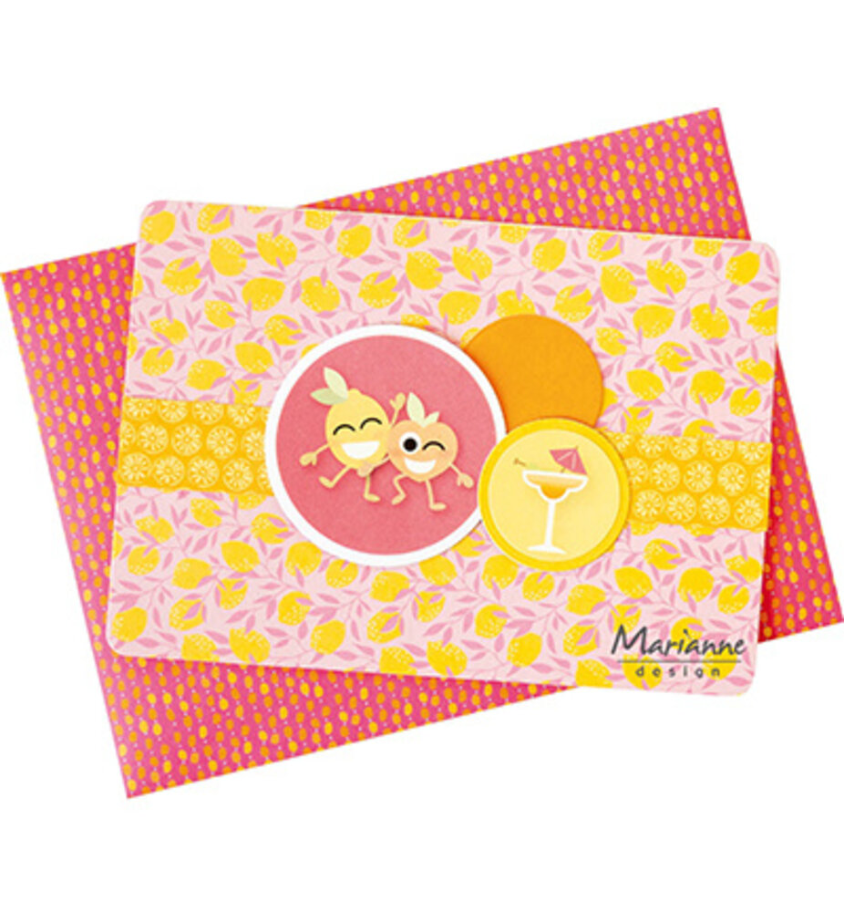 Marianne Design Fresh Lemonade Stickers (CA3206)