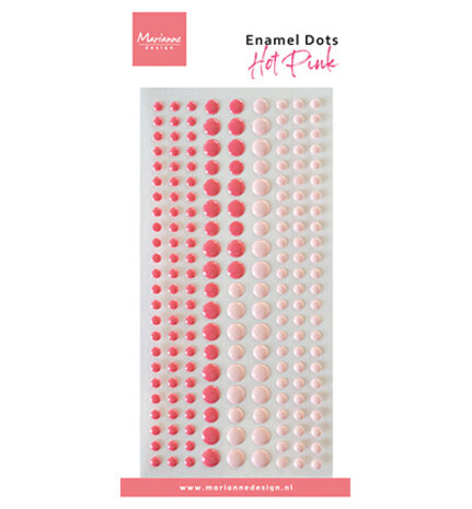 Marianne Design Enamel Dots Duotone Hot Pink (PL4539) Marianne Design Enamel Dots Duotone Hot Pink (PL4539)